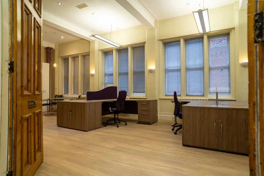 Office 01 — view from the doorway