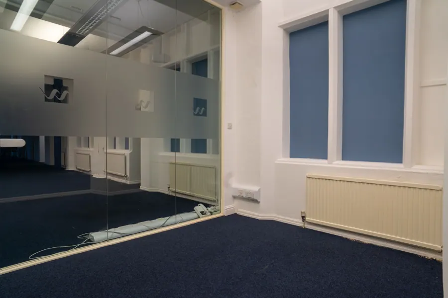 Office 02 — glazed private room