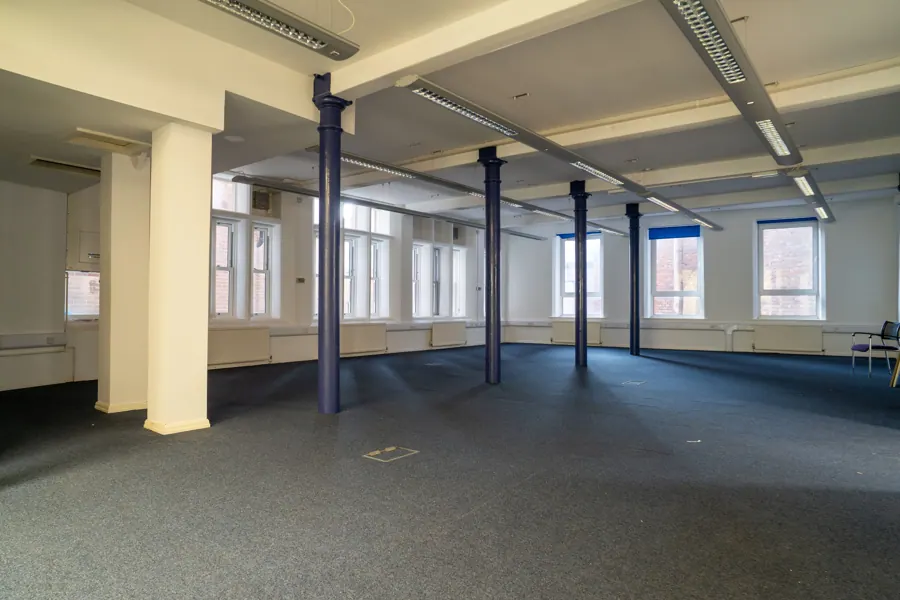 Office 02 — windows along the open floor